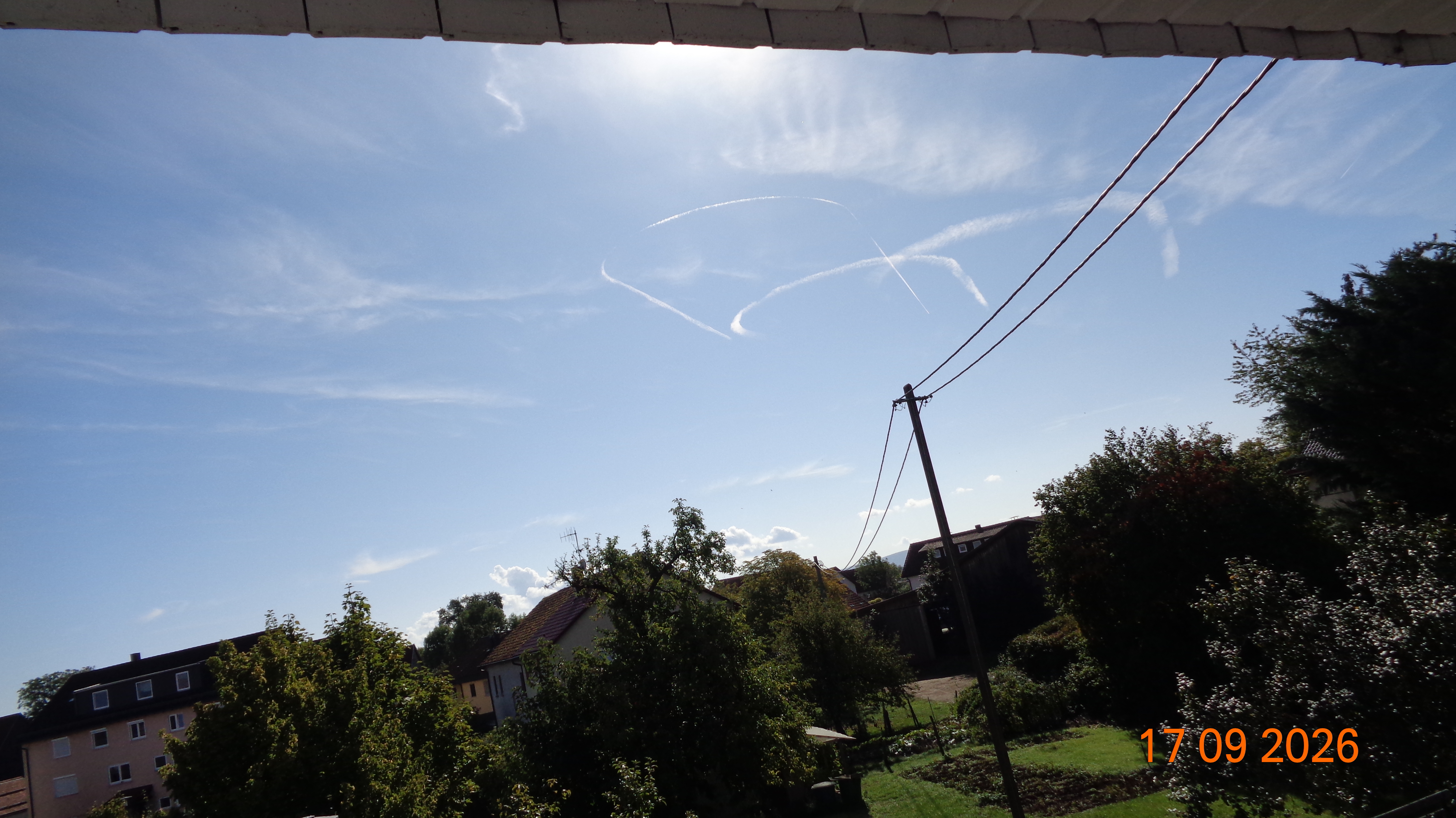 Of course there was no aircraft with that flight pattern on ADS-B visable